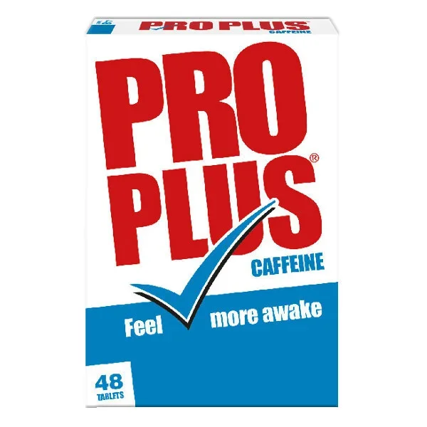 Pro Plus Caffeine Tablets 48s Health & Wellbeing