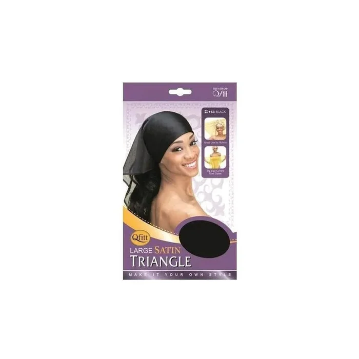 Qfit Satin Triangle #163Black