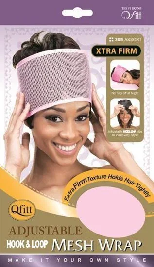 Qfitt Extra Firm Adjustable Velcro Mesh Wrap #305