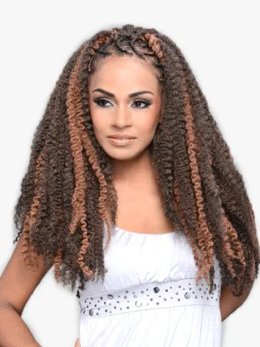 Reggae Marley Braid Realistic Pre Looped Crochet Braid