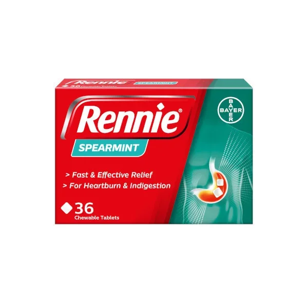 Rennie Spearmint 36s Health & Wellbeing