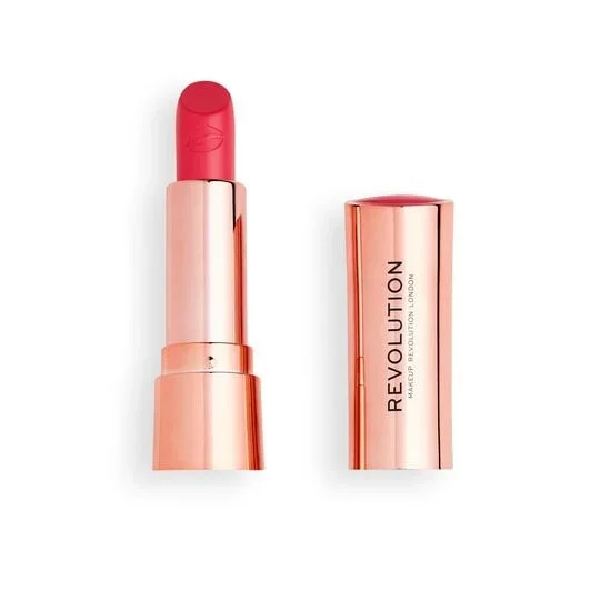 Revolution Satin Kiss Lipstick Cutie Pink