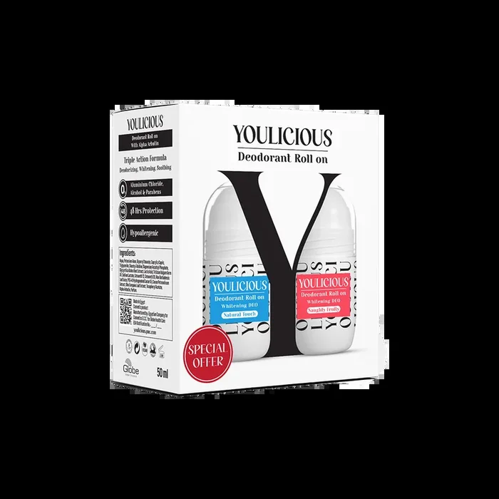 Roll-On Deodorant Promo Pack – Natural Touch & Naughty Fruity