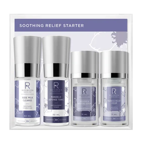 Rosacea Rescue Soothing Relief Starter Travel Kit Rhonda Allison