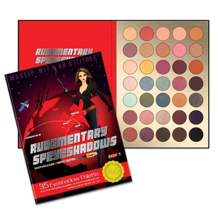 RUDE COSMETICS “RUDEMENTARY SPEYESHADOWS” PALETTE (BOOK 7)