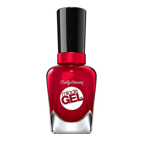Sally Hansen Miracle Gel Nail Color Rhapsody Red Thrifty White Health Essentials