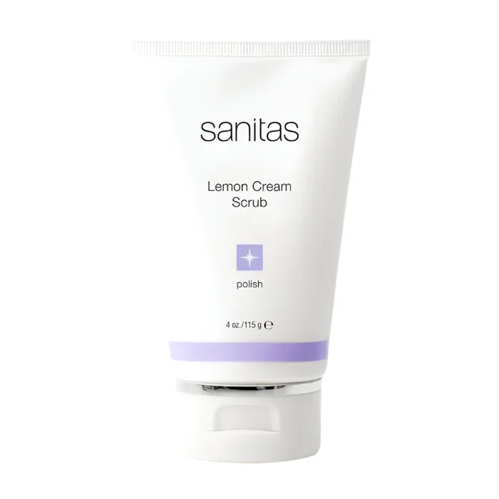 Sanitas Skincare Lemon Cream Scrub
