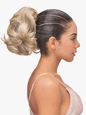 Sara Destiny Premium Realistic Fiber Drawstring Hair Clip Beauty Elements