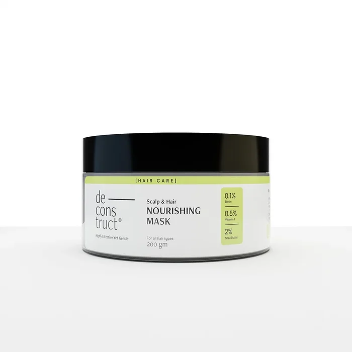 Scalp & Hair Nourishing Mask – 0.1% Biotin + 0.5% Vitamin F + 2% Shea Butter