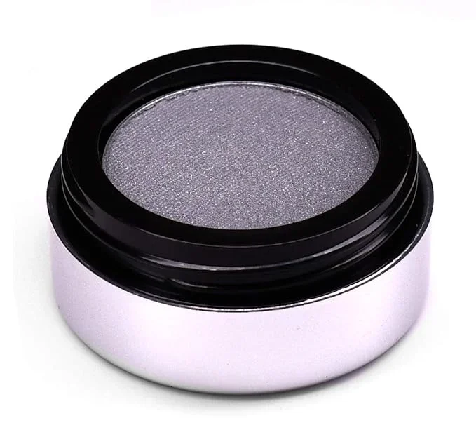Sexy Smoke Dark Grey Iron Charcoal Matte Pressed Powder Single Vegan Eyeshadow; Talc, Paraben & Cruelty Free