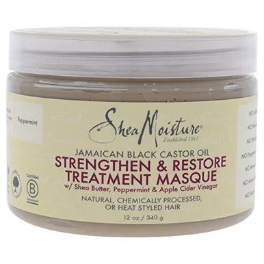 Sheamoisture Jamaican Black Castor Oil Treatment Masque 12 Oz