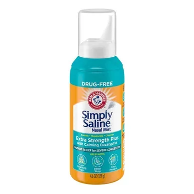 Simply Saline Adult Nasal Mist Extra Strength Plus 4.6 Fl Oz