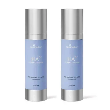 SkinMedica HA⁵® Hydra Collagen Replenish + Restore Hydrator Duo
