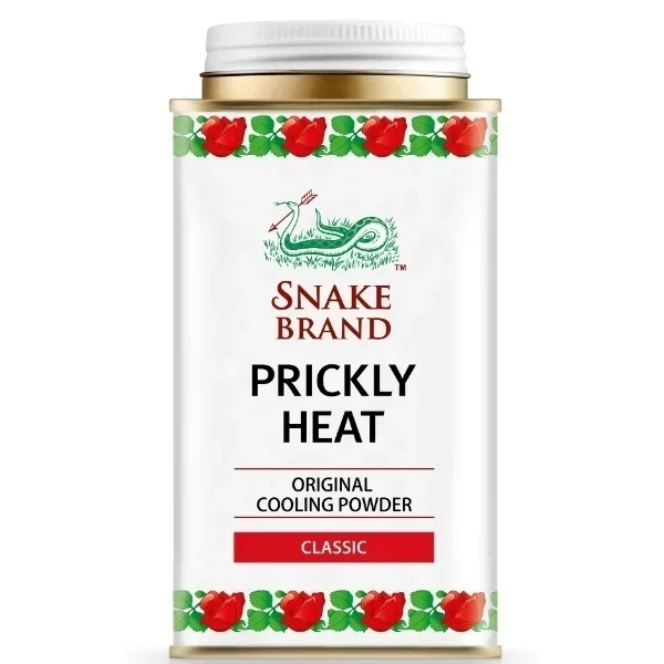 Snake Brand Prickly Heat Powder 140g Skin Care