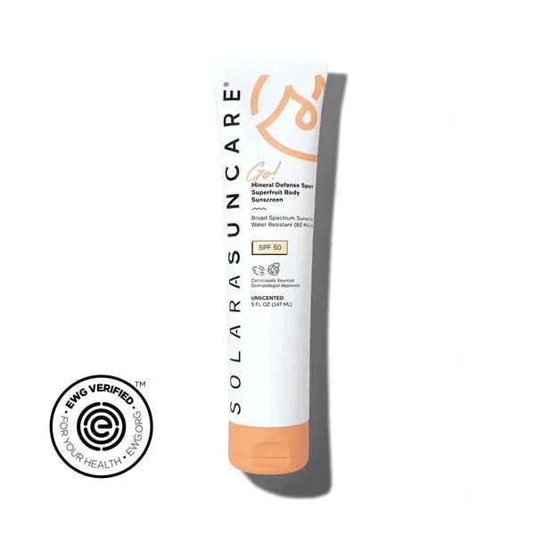 Solara Go! Mineral Defense SPORT Superfruit Body Sunscreen l SPF 50