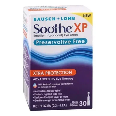 Soothe PreservativeFree Lubricant Eye Drops