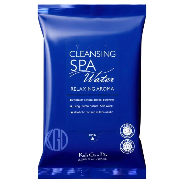 Spa Cleansing Water Cloths – Peaceful (Blue)