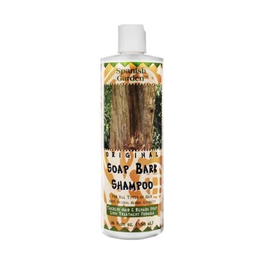 Spanish Garden Bark Soap Shampoo 16 fl Oz