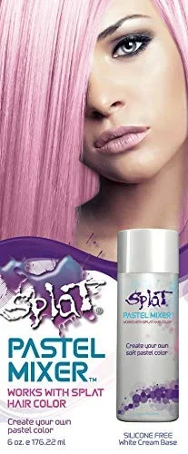 Splat Pastel Mixer Kit, White Cream Base 6 Oz