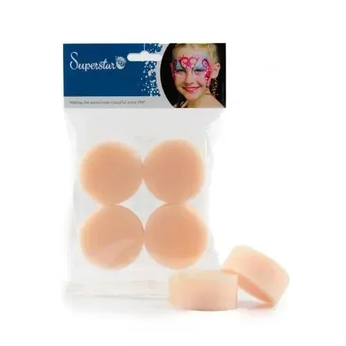 Sponge Round Pink 4pc