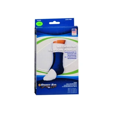 Sport Aid Neoprene SlipOn Ankle Support 1 Ct