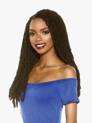 Spring Twist 12” Ruwa African Braid Crochet Braid sensationnel