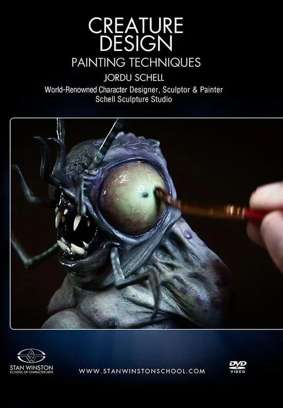 Stan Winston Studio Creature Design – Maquette Painting Techniques (DVD)