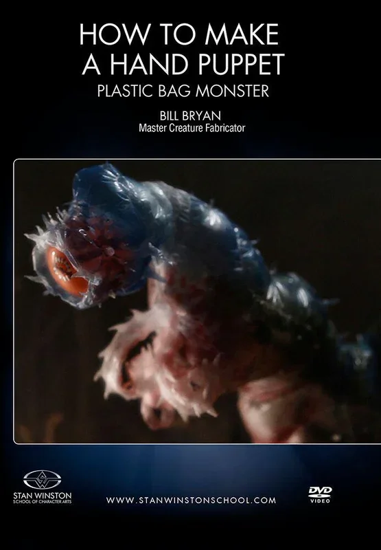 Stan Winston Studio How To Make A Hand Puppet – Plastic Bag Monster (DVD)