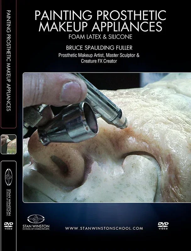 Stan Winston Studio Painting Prosthetic Makeup Appliances – Foam, Latex, Silicone (DVD)