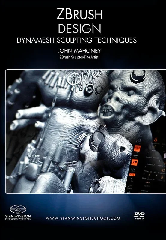Stan Winston Studio Zbrush Design – Dynamesh Sculpting Techniques (DVD)