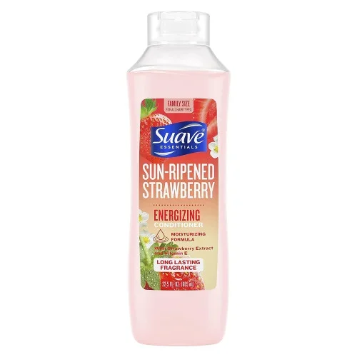 Suave Essentials Energizing Conditioner, SunRipened Strawberry Thrifty White Health Essentials