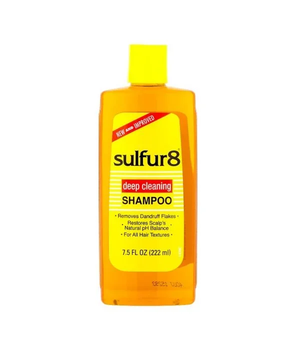 Sulfur8 Deep Cleaning Shampoo for Dandruff, 7.5 oz