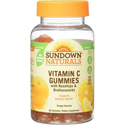 Sundown Naturals Vitamin C Gummies Delicious Orange Flavor Thrifty White Health Essentials