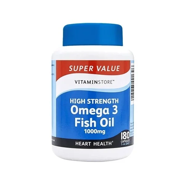 Super Value Hs Omega 3 1000Mg Capsules 180s Health & Wellbeing