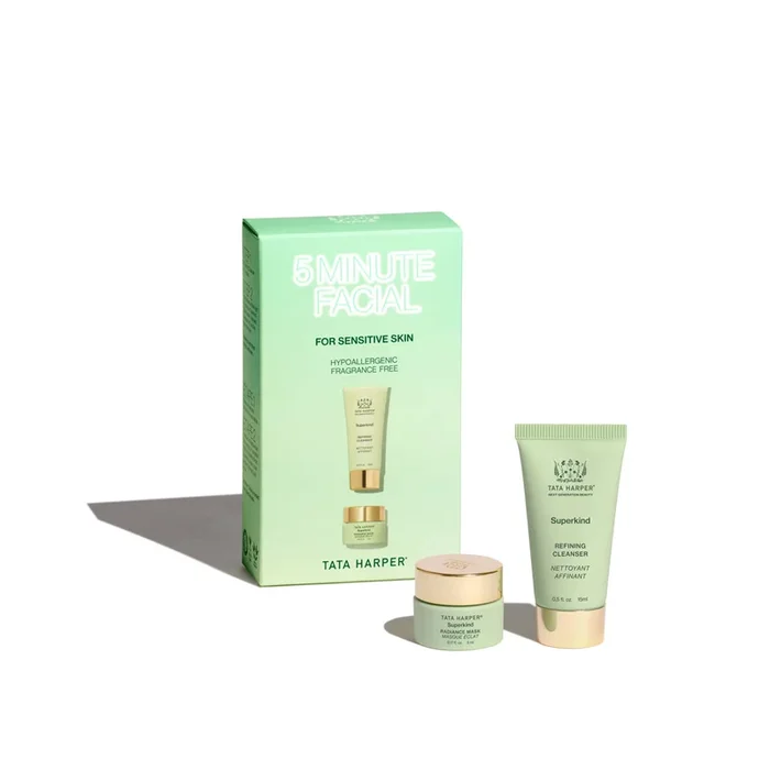 Superkind 5 Minute Facial Set