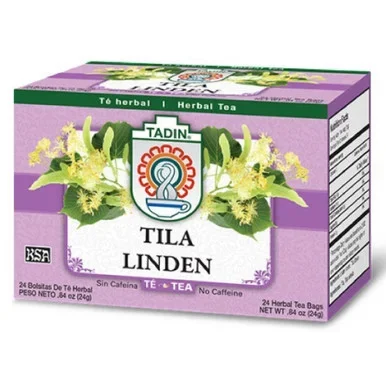 Tadin Tila Herbal Tea, Linden 24 Bags