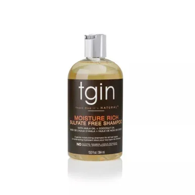 TGIN Moisture Rich Sulfate Free Shampoo 13 fl oz