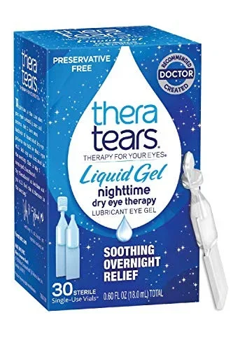 Thera Tears Nighttime Therapy Eyedrops 30 Count 0.6 Fl Oz