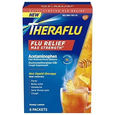 Theraflu Max Strength Daytime 6 Packets