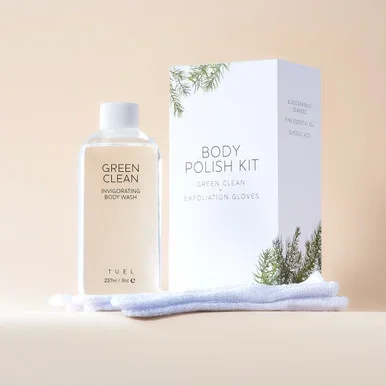 Tuel Body Polish Exfoliation Kit 8 oz