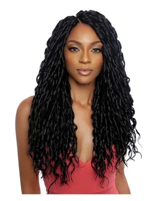 TWB220 2X Afri Soft Tex18 Crochet Braid Pre Stretched Afri Naptural Mane Concept