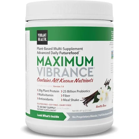 Vibrant Health Maximum Vibrance Vanilla Bean – 611 Grams