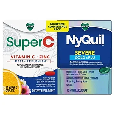 Vicks Nyquil & Super C Pack 26 Ct