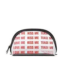 VICTORIA’S SECRET CLEAR KISS ME BEAUTY BAG