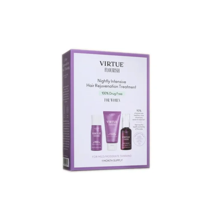 Virtue Flourish Hair Rejuvenation Treatment (Drug Free) 1-month supply