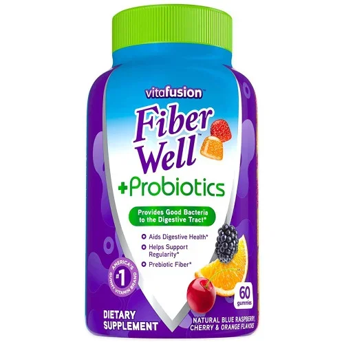 Vitafusion Fiber Well + Probiotics Gummies Thrifty White Health Essentials