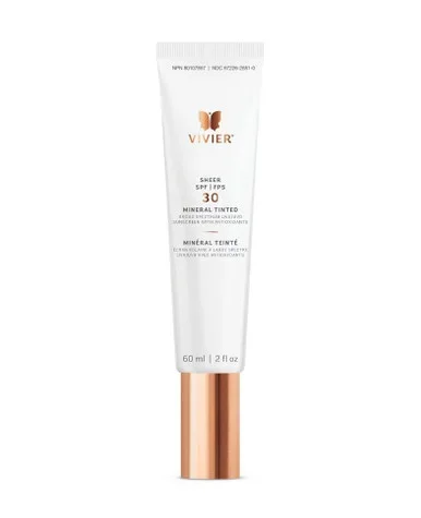Vivier SHEER SPF 30 Mineral Tinted – 2 fl oz