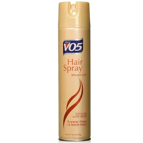 VO5 Hair Spray Brush Out Crystal Clear Aerosol Thrifty White Health Essentials