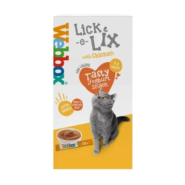 Webbox LickELix Chicken 4 X 15g Pets