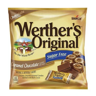 Werthers Original Sugar Free Caramel Coffee Hard Candy 2.75 Oz